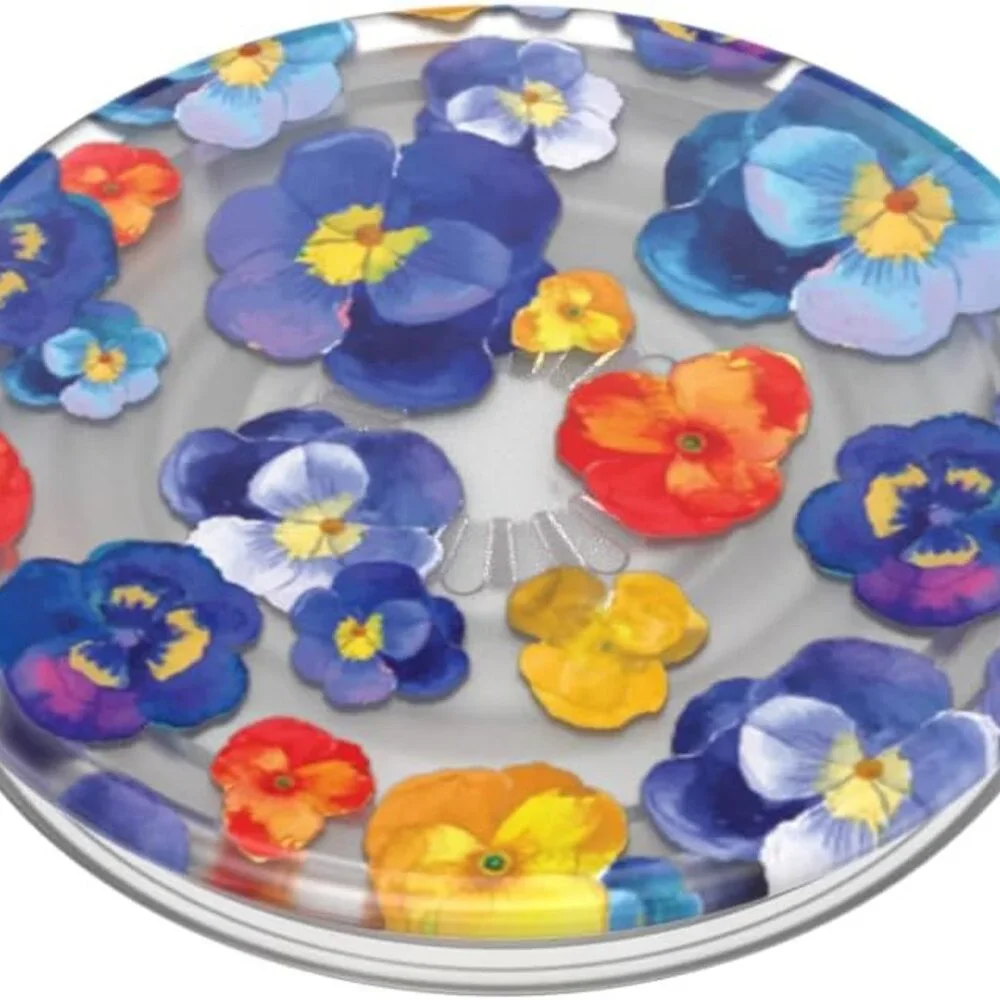 Plantcore Pansy Raid Popsockets Single Grip & Stand Phones and Tablet Holder